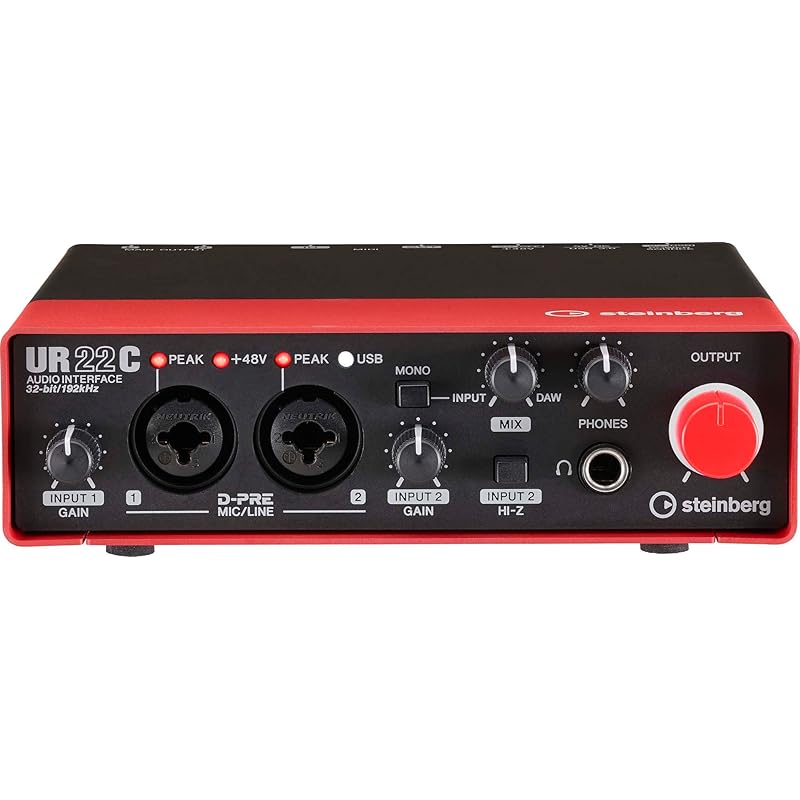 

steinberg Steinberg USB3.0 audio interface 32bit/192kHz red UR22C RD