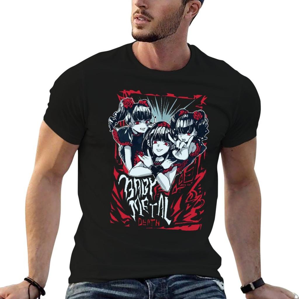Baby Metal Design Tshirt Breathable Basic Cotton Tshirt