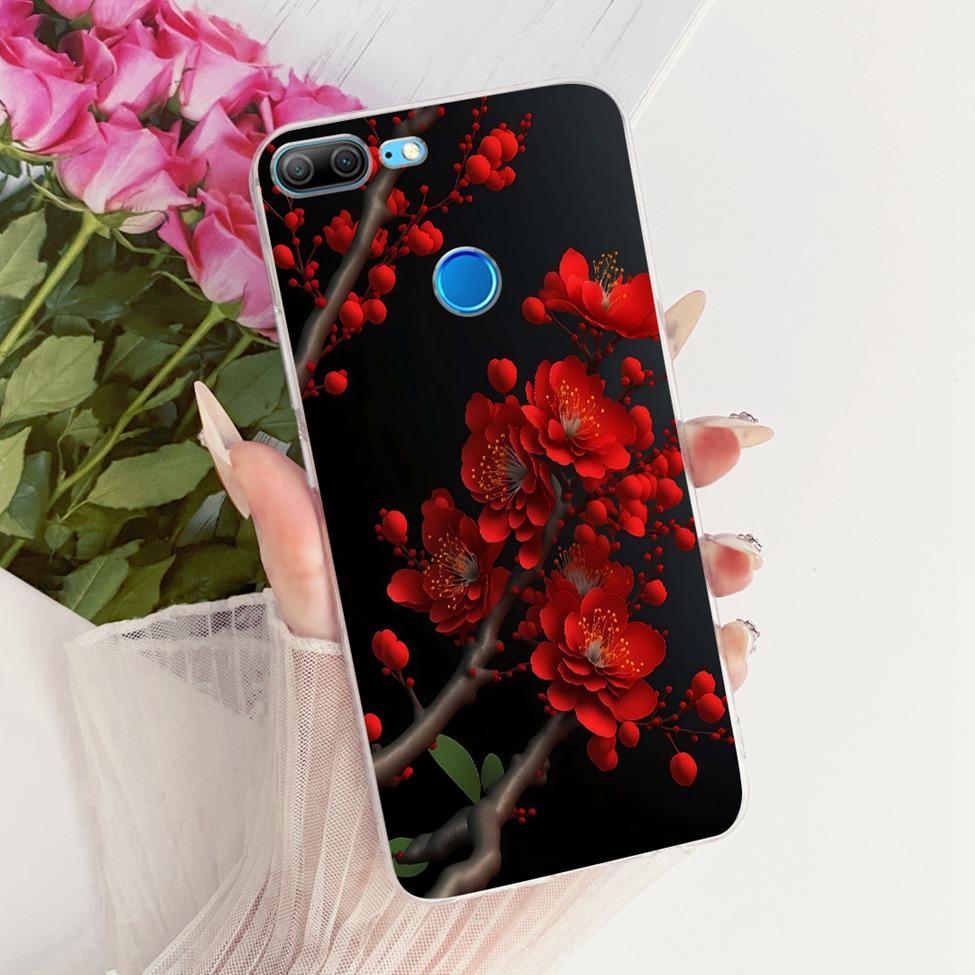 Transparent For Honor 9Lite LLD-L11 LLD-L21 Casing For Honor 9 Lite Case Cover Luxury Fashion Butterfly Funny Cute Painted