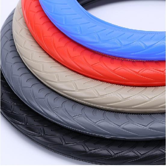 Universal Car Silicone Steering Wheel Case Cover Shell Skidproof Car Accessories For