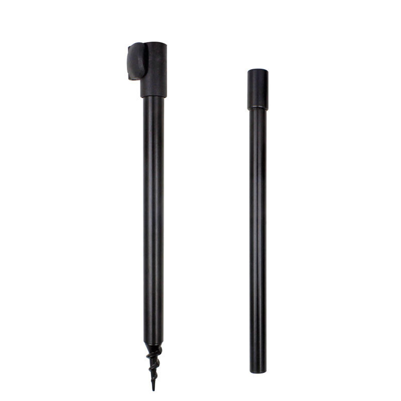 2 Section Fishing Bank Stick Aluminum Alloy Fishing Rod Support Fishing Pole Ground Holder