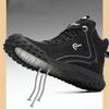 Autumn Winter New Work Safety Boots For Men Designer Work Sneakers Anti-puncture Security Shoes Work Boots Indestructible Shoes