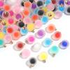 10Pcs Acrylic Frosted Colorful Heart Charms Round Charms For Jewelry Making DIY Bracelet Necklace Earrings Pendants Accessories