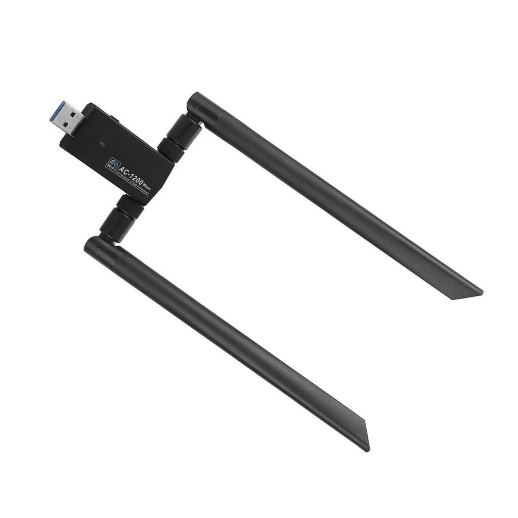 AC USB 5.8G Dualband Wifi Dongle Adapter Wireless Network Card