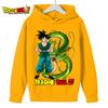 Baby Dragon Ball Z Hoodies 2025 Spring Kids Clothes Toddler Fashion Print Tops Children's O Neck Pullover Outwear Boys 4-14year
