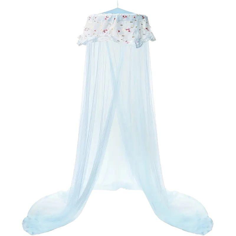 Princess Elegant Interior Decoration Mosquito Net Hanging Dome Palace Wind Surface Installation Tent Shading Net