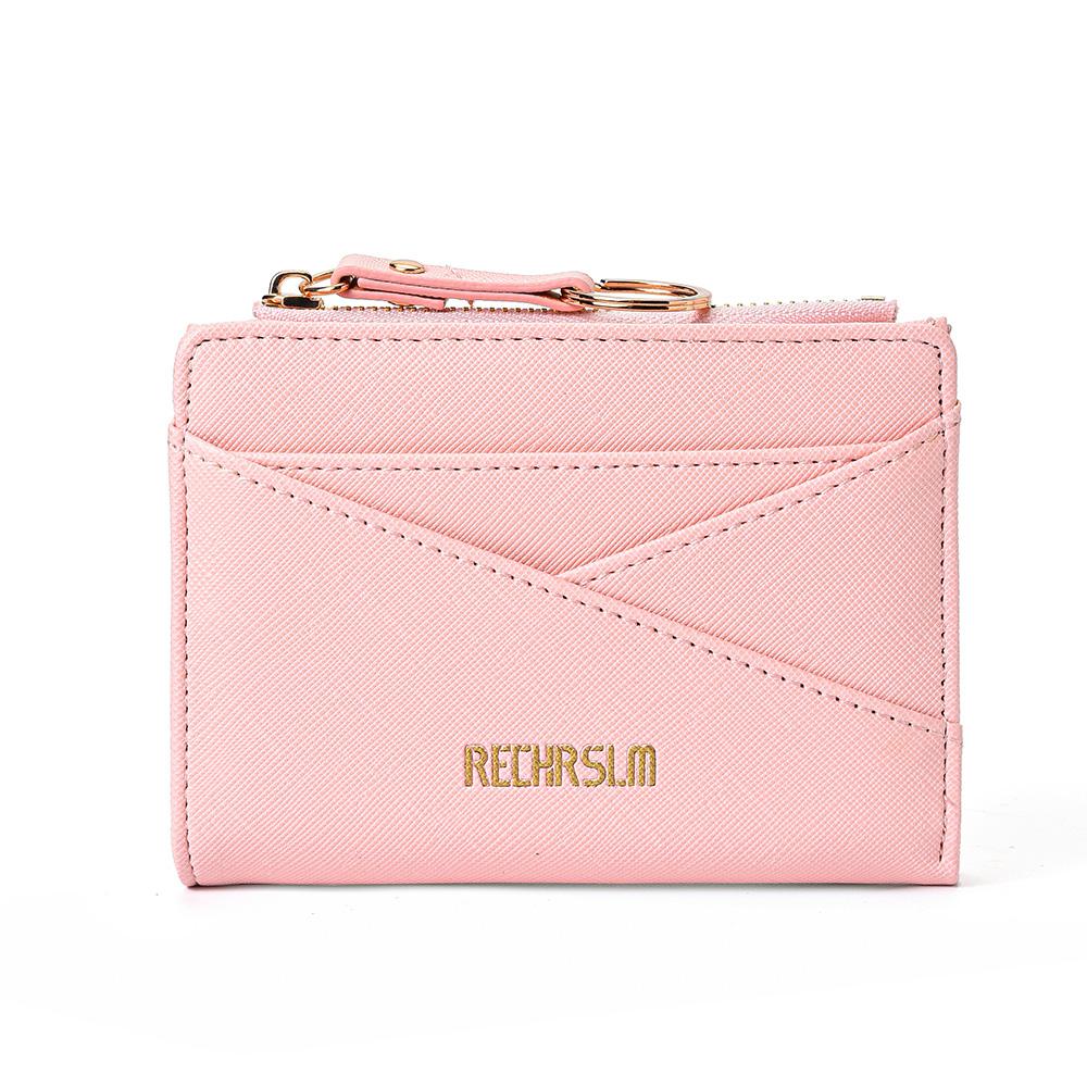 

Women PU Leather Clutch Wallet Mini Coin Card Holder Short Buckle Handbag Fashion Small Size Women Wallet