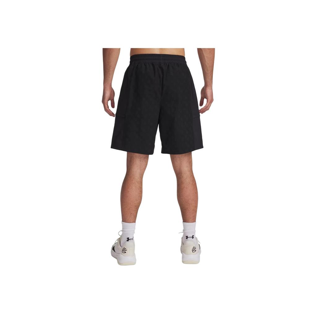 Under Armour Iso-Chill Curry Woven Basketball Shorts Men Shorts Black 1390347-001