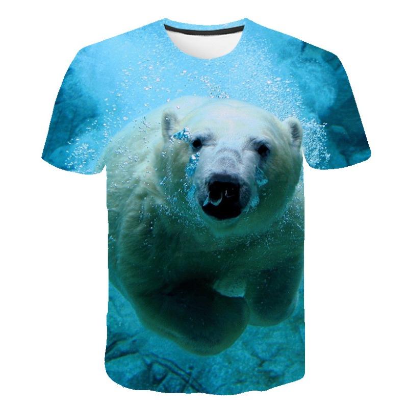 2025 New Anime Chilren's T-shirts Kids 3D T-shirts Boy's Clothing Pokemon Boys Girls Short-sleeved Travel Parent-child Clothing