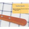 Wooden Handle Butter & Cheese Knife, Jam Spreader, Pizza Wheel Cutter - Multipurpose Kitchen Tool