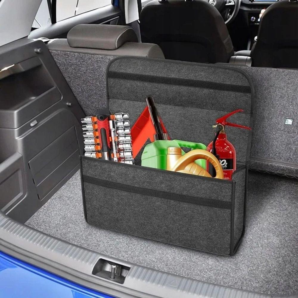 Foldable Car Boot Organizer Anti Slip Vehicle Storage Organizer  for Car Stowing and Tidying
