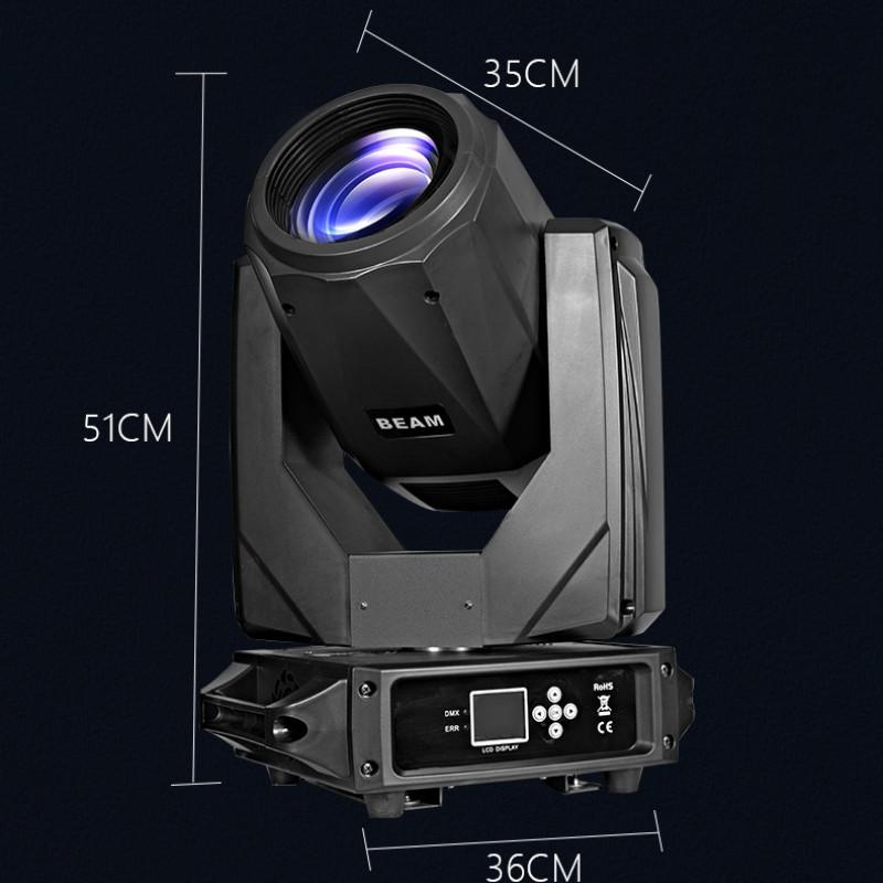 295W 35 * 36 * 51CM  Moving Head Beam Light Wedding Performance Bar Spotlight Stage Lighting Equipment