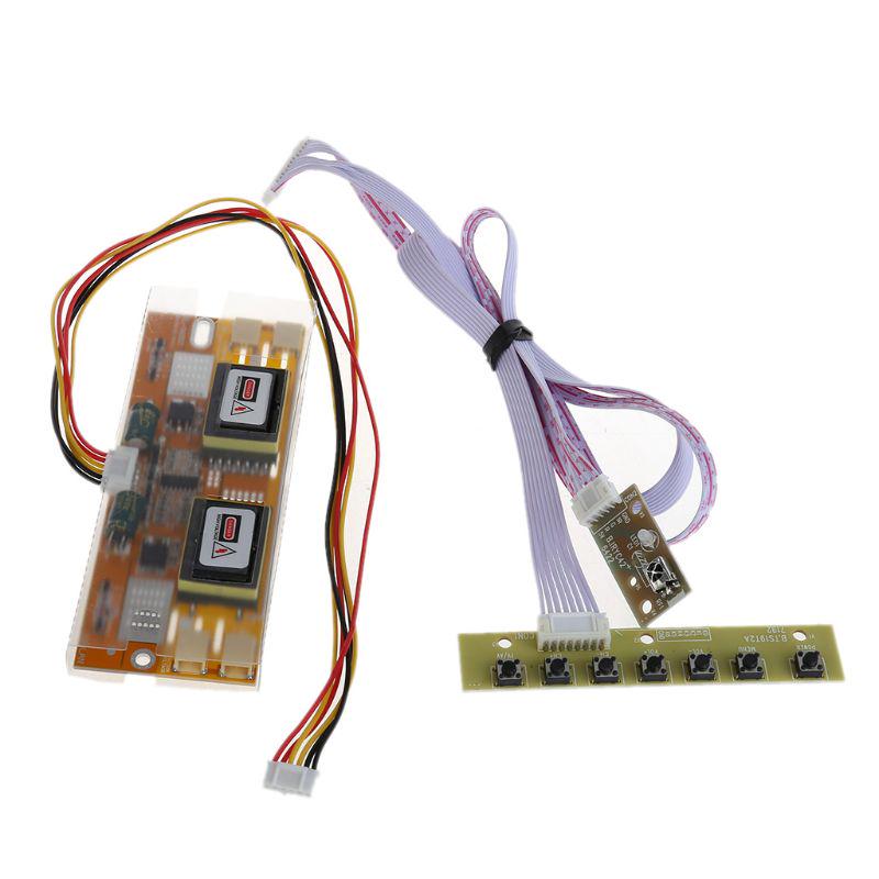 12V/4A Remote Control Driver Board Set Universal LCD TV Controller Driver Board Easy Installation Plastic+Metal Made