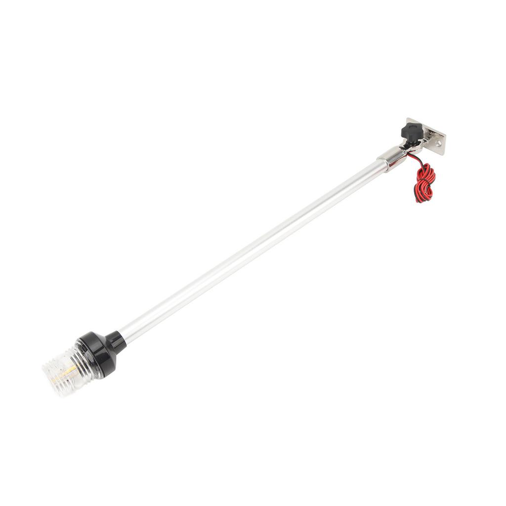 24in LED Boat Anchor Light 360 Degree All Round 2NM Visibility 316 Stainless Steel Navigation Anchor Light for Yacht