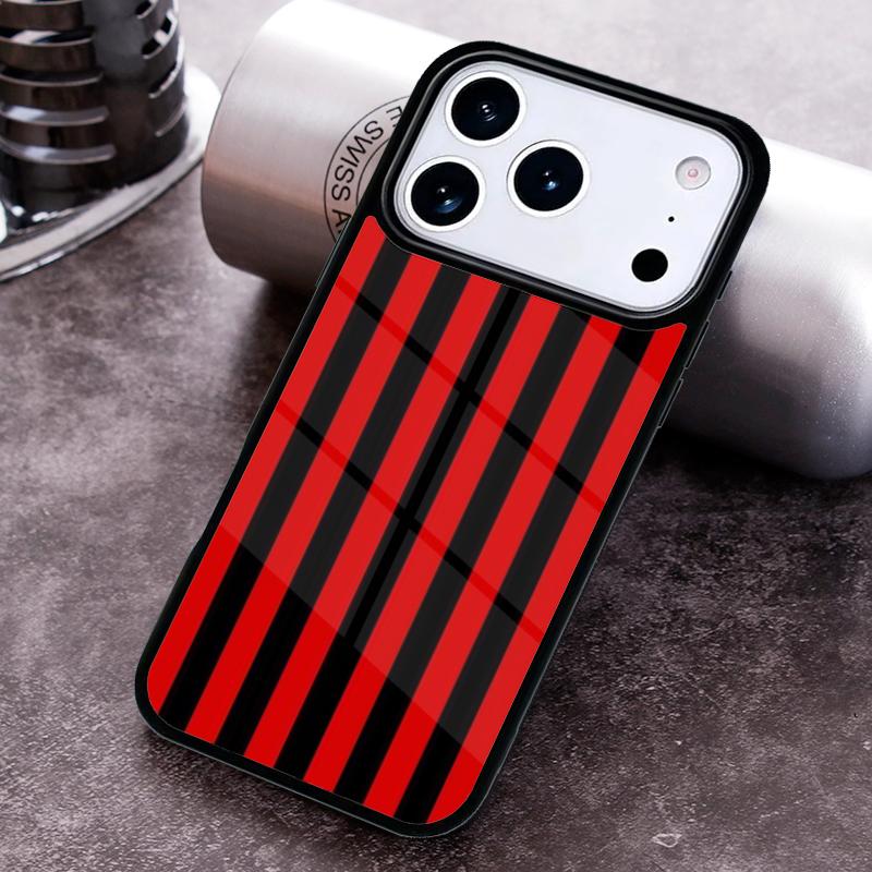 

Milan Stylish Stripe Design Phone Case for iPhone 17 16 15 Pro Max Air 14 13 12 11 Plus Shockproof Capa Cover iPhone 16e