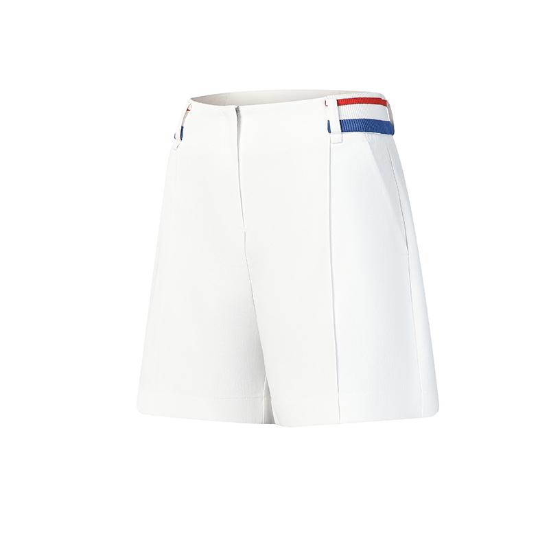FILA Classic Simple Comfortable Casual Shorts Women shorts Jade-White A11W625820FWT M