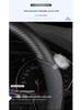 Xpeng Car Genuine Leather Steering Wheel Cover for P7, P5, G3, G9 - Ultra-thin, Four Seasons