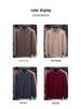 New Arrivals: Men's 100% Pure Wool Thickened Pullover - 400g Winter Sweater for Middle-Aged and Elderly
