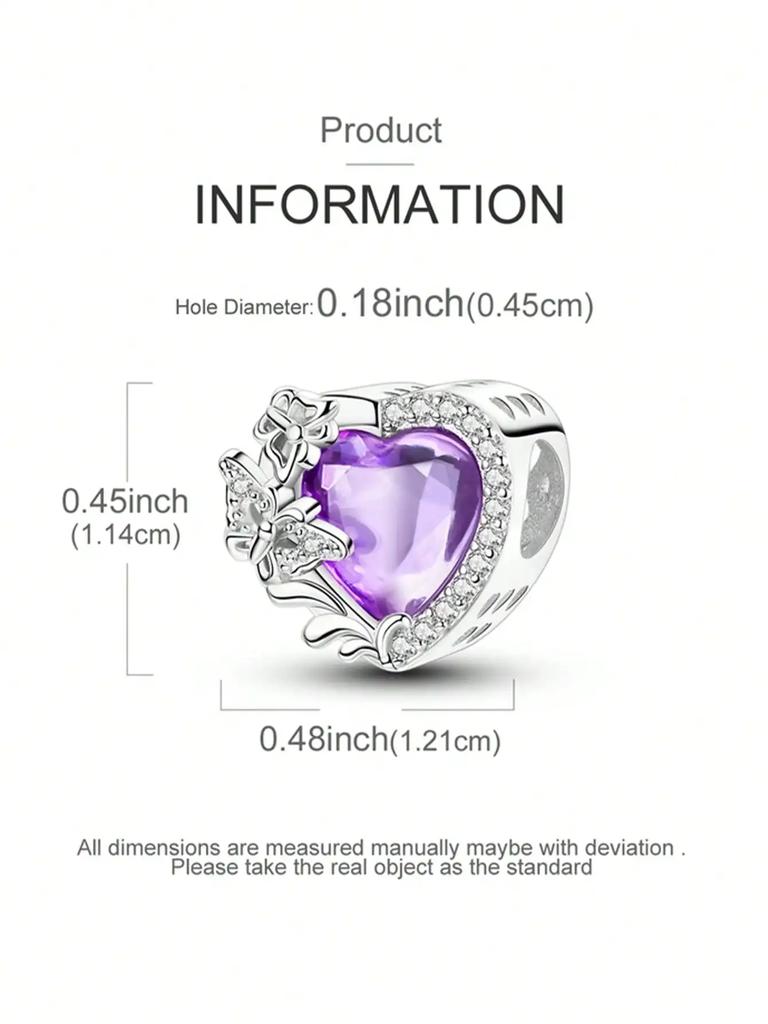 Charms Plata Copper Colors Valentine'S Day Love Beads Charm Pendant For Original Bracelet For Women Diy Jewelry Love Gift