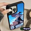 Wandering Witch Elaina Matte Surface Magsafe Mobile Phone Case for iPhone 17 16 15 14 13 12 11 Air Pro Max Plus Colorful Cover