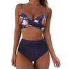 High-Waisted Two-Piece Bikini - Sexy, Belly-Concealing Swimsuit for Women (2026)