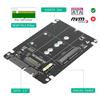 M.2 NGFF Msata SSDs To SATA3.0 2.5inch SSDs Enclosure Hard Disk Case Enclosure M.2 SSDs Adapter for 2230 2242 2260 2280