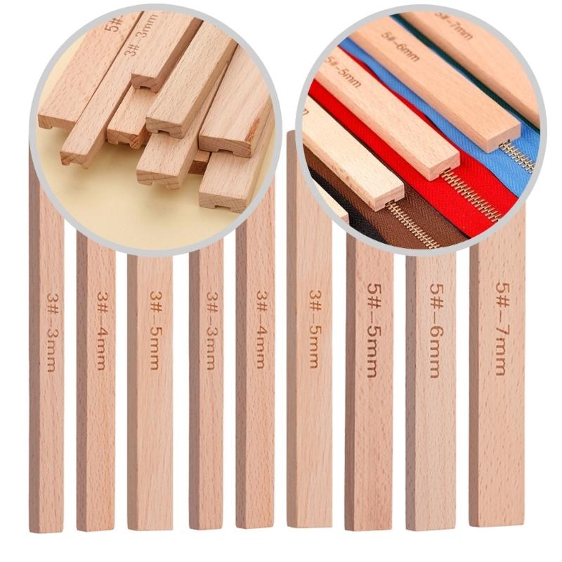 Zippers Repair Tool 11m 13mm 15mm 17mm 18mm 21mm Zippers Gluing Guides Ruler for Clothing Zippers Repair