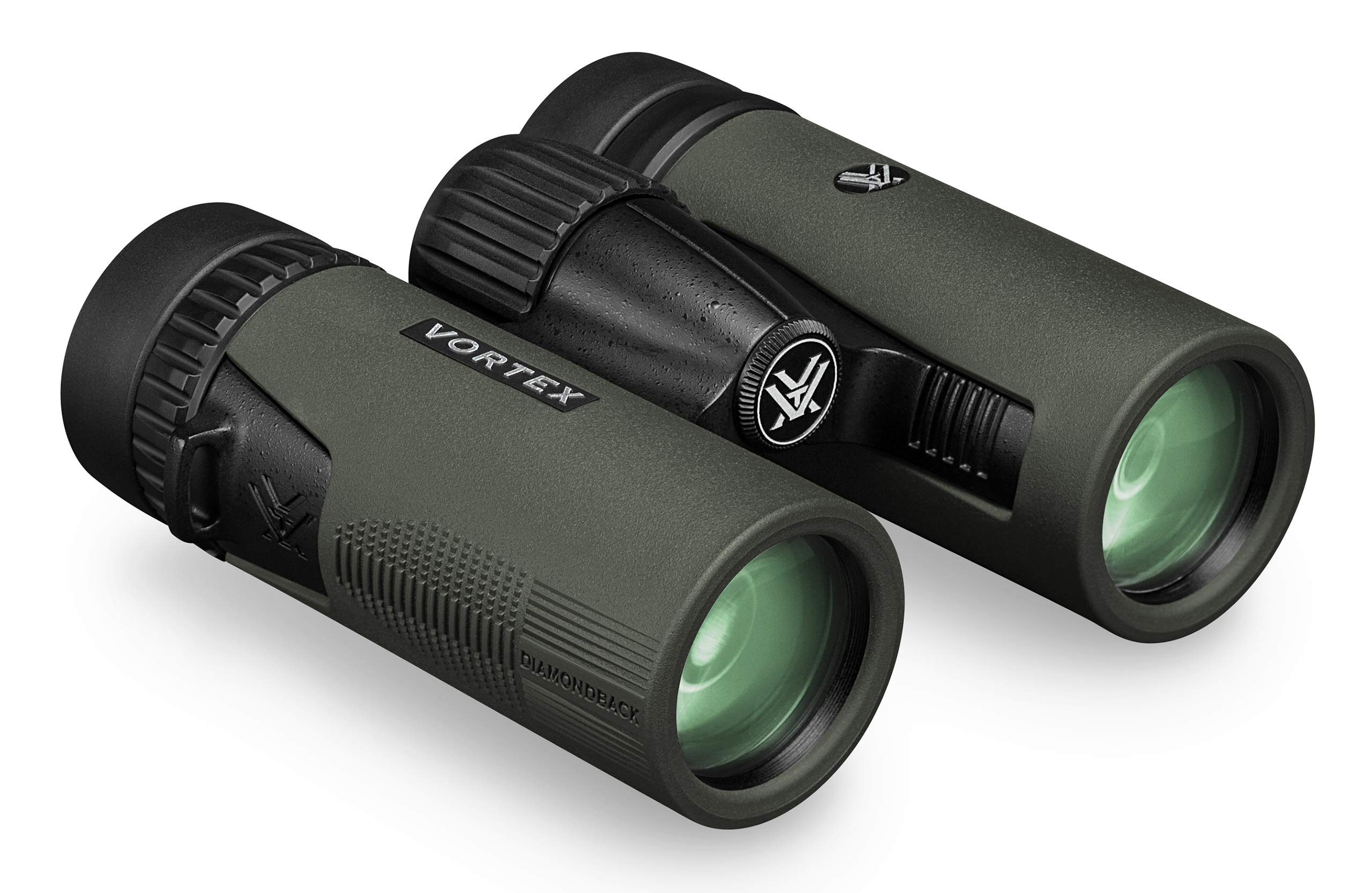 

Diamondback HD 8x32mm Binoculars (Officially Imported) темно-зелений колір