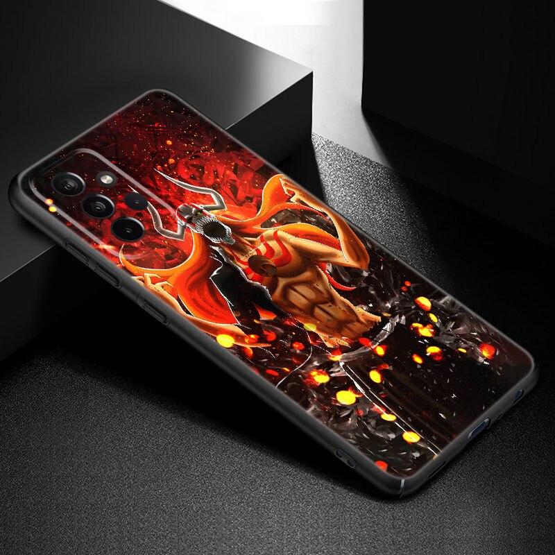 

Чехол для телефона с аниме BLEACHS для Samsung Galaxy A21 A30 A50 A52 S A13 A22 A32 A33 A53 A73 5G A11 A12 A31 A51 A70 A71 A72, черный чехол Samsung A73 5G