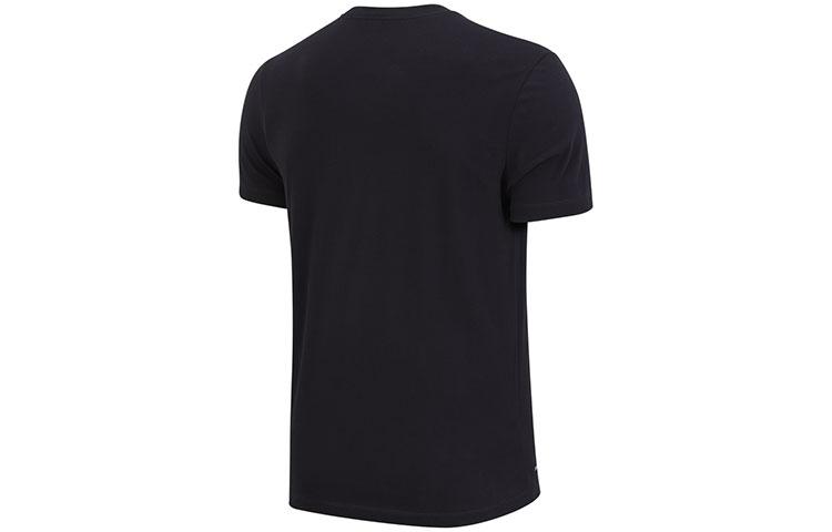 Nike T Shirts Men's Black Crew Neck Moderate Straight Fit CT9824-010