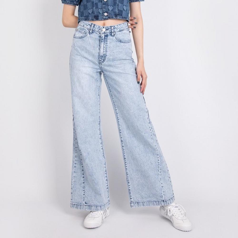 

GueSS GueSS Women S jeanS Side Variation New Wide Light Blue Yn5d7035 light blue/24