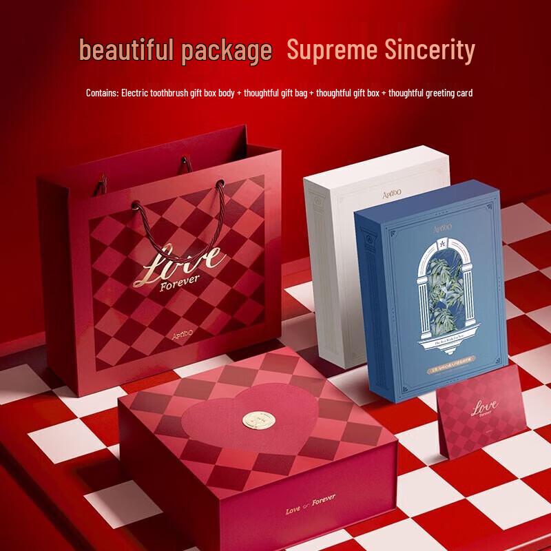 

Aiyou T1-A-F Ultrasonic Electric Toothbrush for Couples (2-Pack)