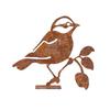 5 Antique Weathered Bird Statues Sculptures Outdoor Garden Ornament Unique Rusty Metal Artwork Indoor Handcrafted Art