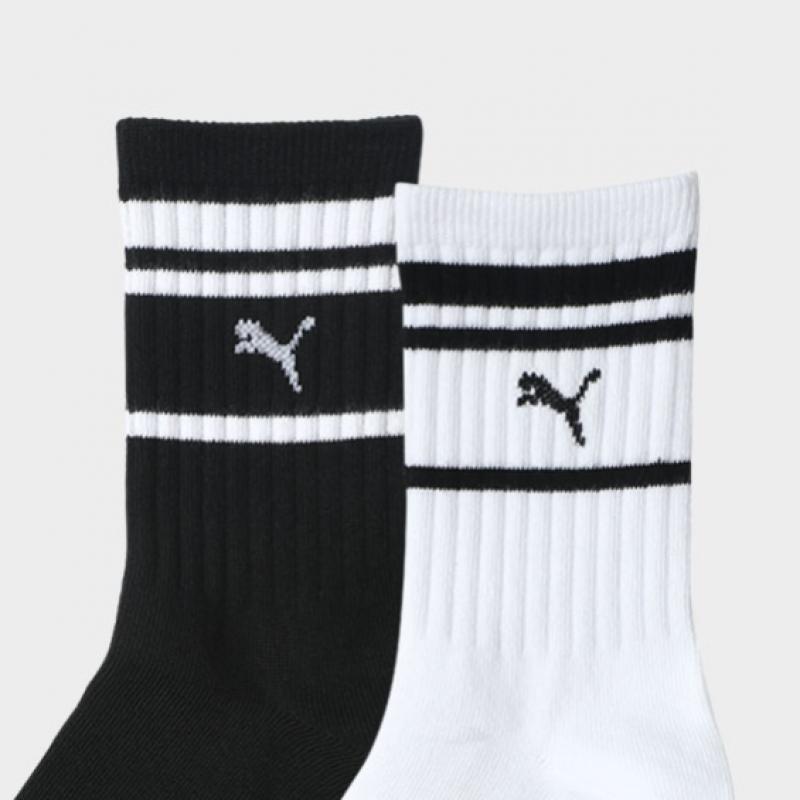 Puma Longmok Crew Border Socks 3+3 Pairs