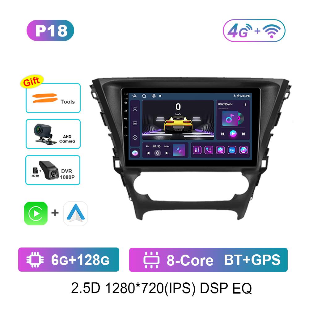 10.1 '' Touch Screen Android OS WiFi BT for Toyota Avensis 3 2015 - 2018 GPS Navigation Car Video Multimedia Player Head Unit