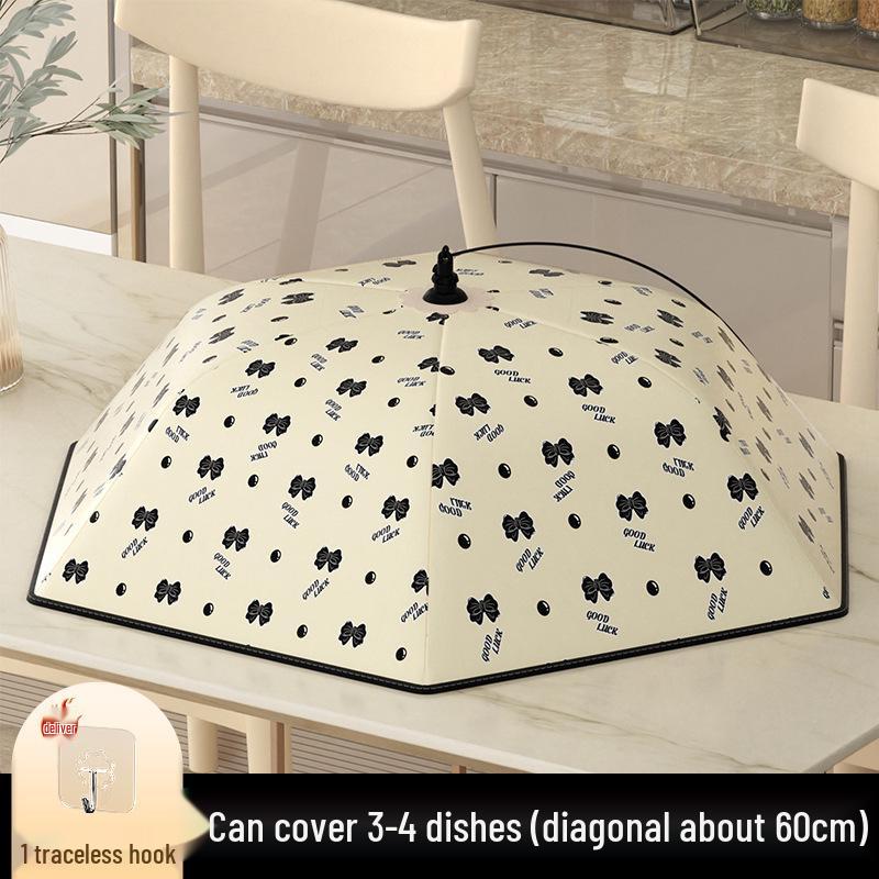 

Foldable Anti-Fly Food Cover for Dining Table - Protects Leftovers