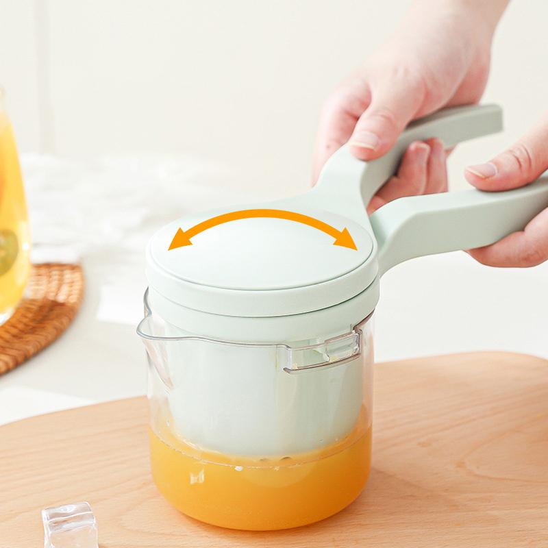 Portable Manual Fruit Juicer Household Orange And Lemon Juicer Artifact Outdoor Travel Home Life Kitchen Tool