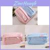No Ip Pencil Case With Polyester Material And Seethrough Compartment For Students