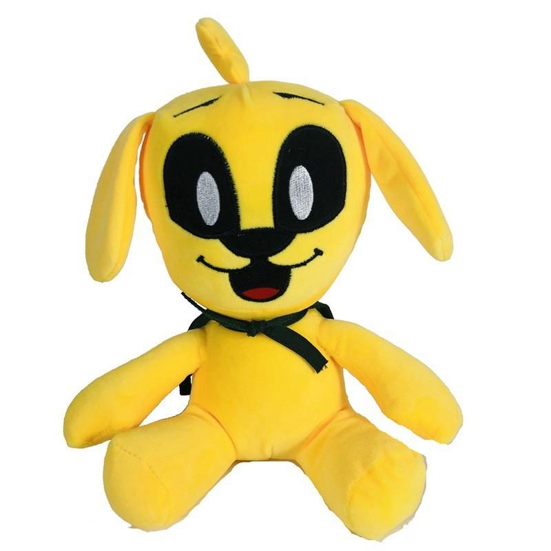 Adorable Mikecrack Yellow Dog Rooster Mask Plush Toy 25cm Soft And Comfortable For Kids