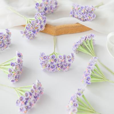 3Pcs Artificial Flower Silk Babysbreath Outdoor Garden Arch Bonsai Wedding Valentine Home Decoration Festival Diy Gift Candy Box