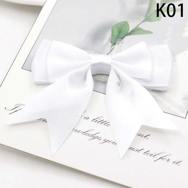 

10 шт. цветных бантов из лент большого размера, двухслойная лента из лавсана, бант для цветов, товары для рукоделия, украшения для вечеринок своими руками