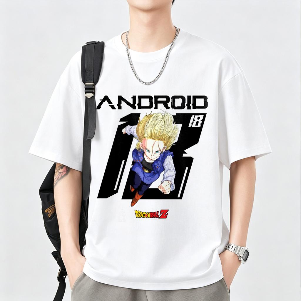 T-shirt en coton à manches courtes imprimé Dragon Ball Z Son Goku Vegeta Unisexe Vêtements pour femmes Harajuku Yk Tee Vintage Décontracté Tops