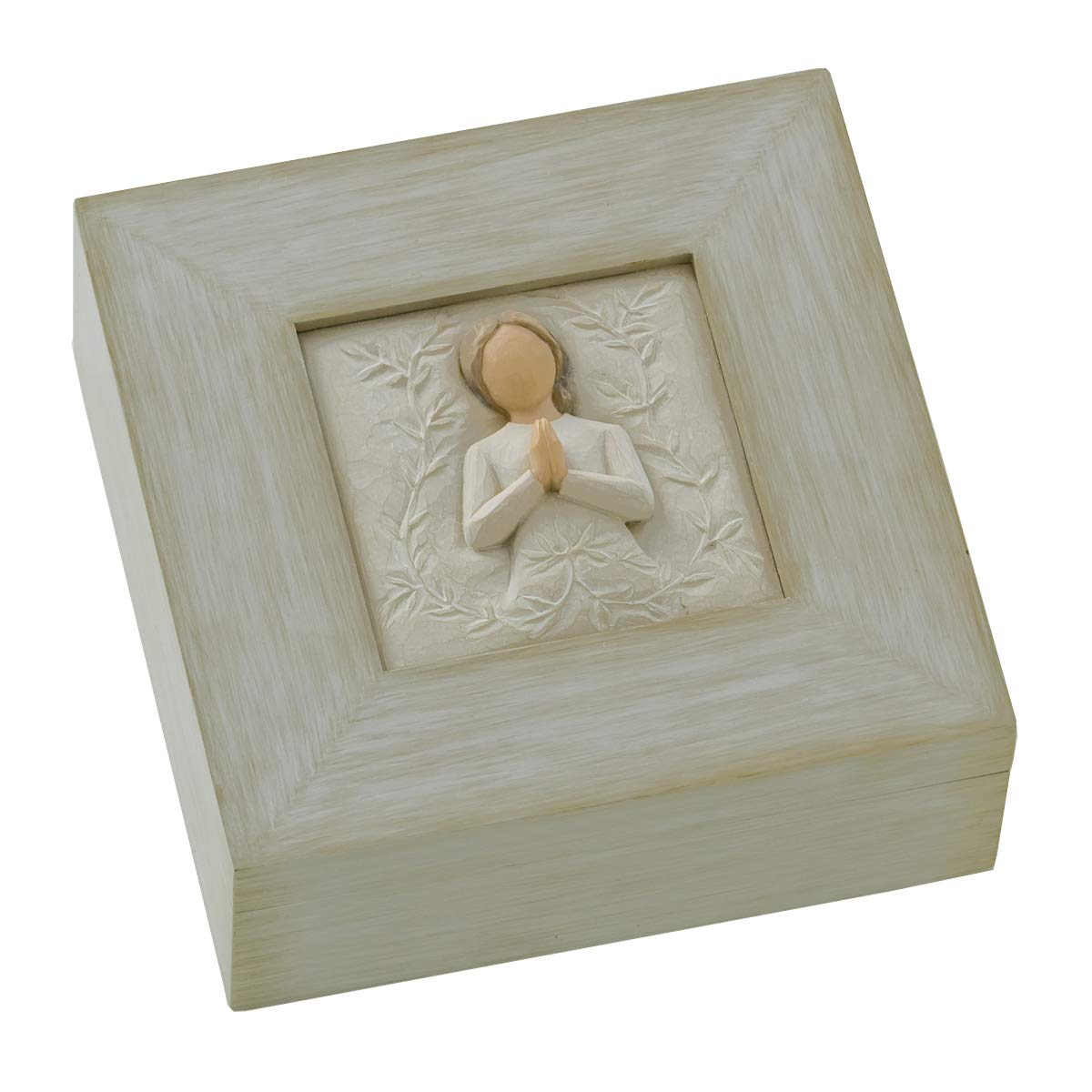 

Willow Tree Trinket Box [a tree, a prayer] - A tree and a prayer. Small items, jewelry, gemstone box.