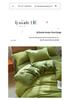 Class A Cotton Waffle Weave Luxury Bedding Set: Duvet Cover, Bed Sheet, & Pillowcases