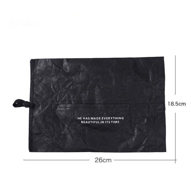 Taschentuchbox mit bedrucktem Logo zur Wandmontage, leichte, luxuriöse Autoschublade mit hochwertigem wasserfestem DuPont-Papier für die Verwendung im Auto