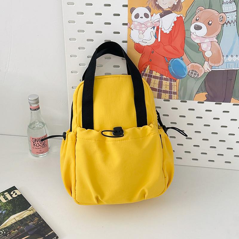 Backpack Women's 2025 New Simple Solid Color Mountain Functional Small Shoulder Bag Outdoor Travel Lightweight Small Backpack for Men