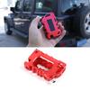 Red Key Fob Cover Case Key Holder Shell Trim for Jeep Wrangler JL 2018-2023 USA