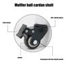 4Pcs Metal Adjustable Furniture Legs with Braked Swivel Casters Table Legs Heavy Duty Replacement Support Legs Enduring