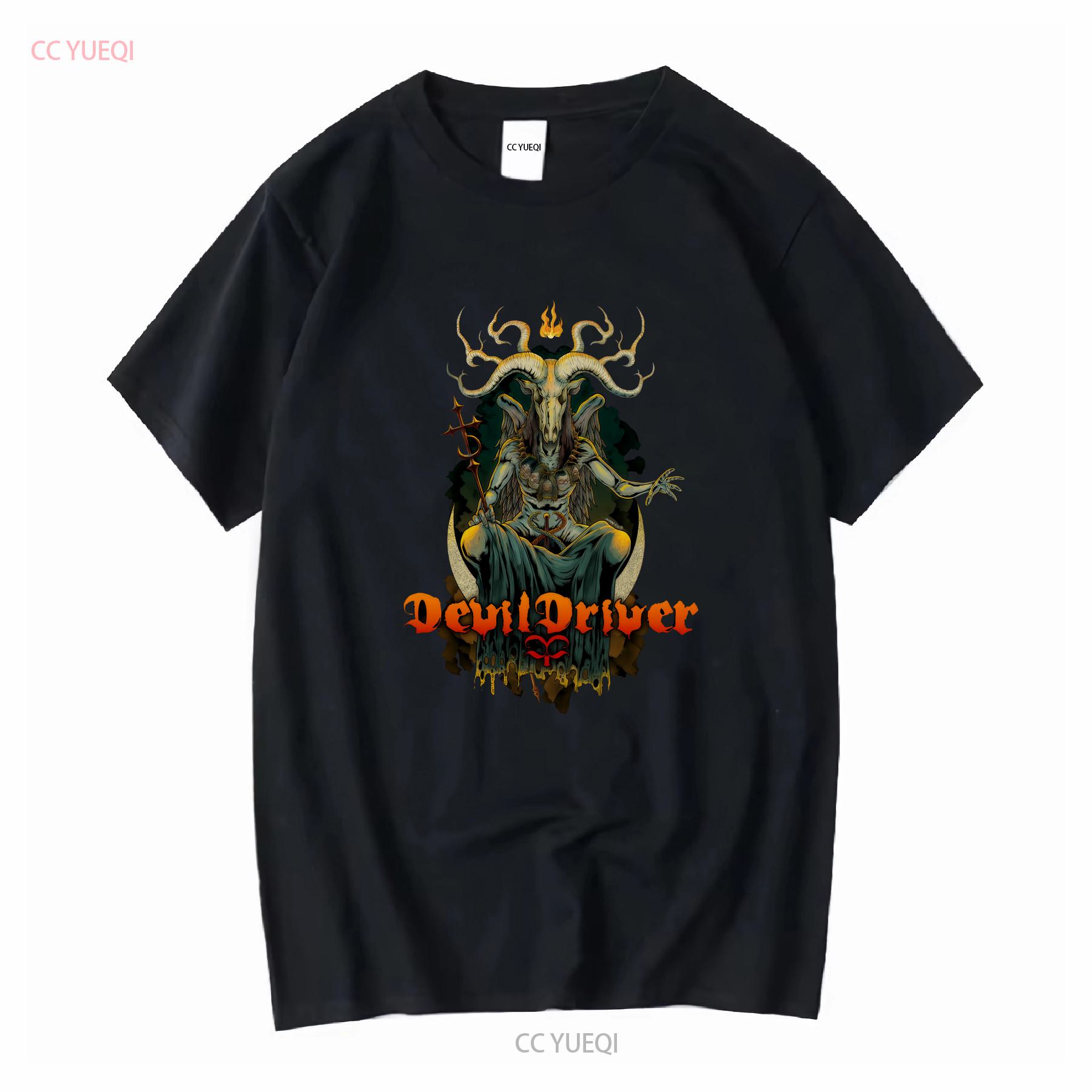 

Devildriver 2017 tour T shirt All Size S To 5Xl BT498 vintage Washed Slightly designer clothes Stylish streetwear fashion Soft 4XL