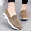 Pantofi sport casual de damă la modă, cu talpă plată, respirabili, tricotati, de primăvară-toamnă, pantofi de tenis sportivi, pantofi de mers pentru femei, la modă, slip-on, cu talpă moale
